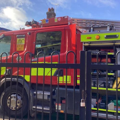 Fire service.